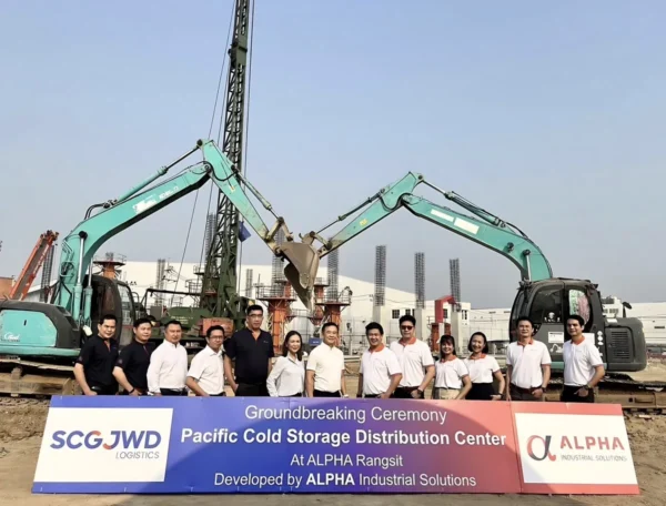 SCGJWD ลงเสาเอกขยายคลังสินค้าห้องเย็นเพิ่ม ในย่านรังสิต รับดีมานด์ ...